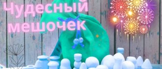 Игра «Волшебный мешочек»