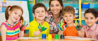 types of children&#39;s activities in kindergarten