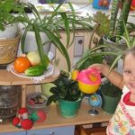 living corner in kindergarten